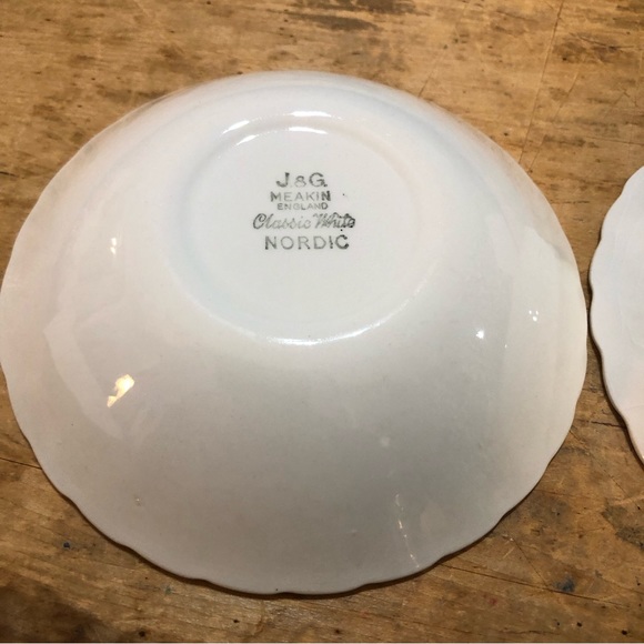 2 Blue Onion Bowls Vintage, 5.5” - Picture 3 of 7